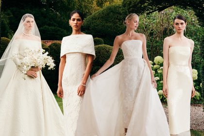NYFW Bridal 2025: Когато очакването носи воал, а всяка тенденция е скандал